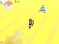 Cube Bike Speed Run Arcade Game
