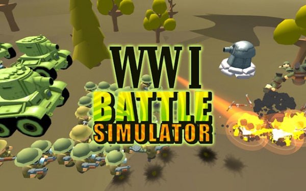 WW1 Battle Simulator - Strategy War Game Online