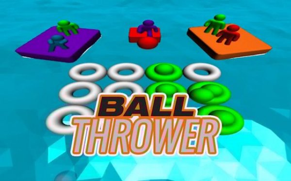Ball Thrower: Ring Race Online Game