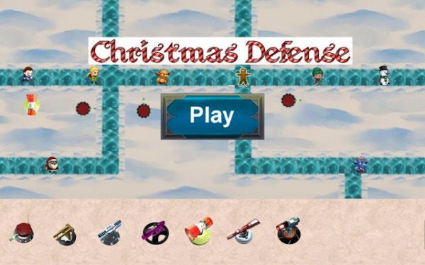 Christmas Defense - Holiday Tower Defense Game Online