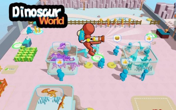 Dinosaur World: Prehistoric Ranch Tycoon Online Game