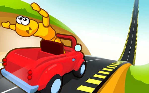 Downhill Car Ride Crash Test - Ultimate Destruction Simulator Game