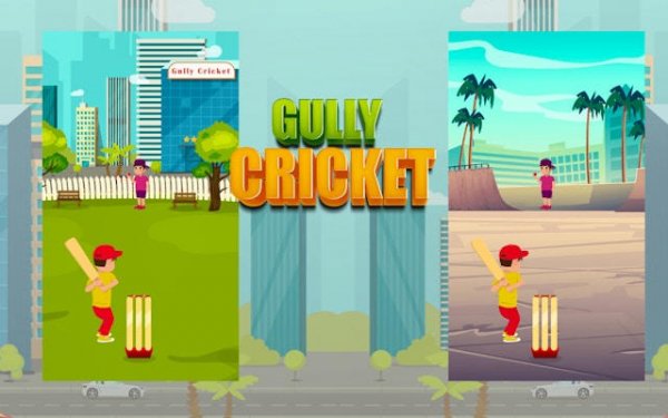 Gully Cricket: Street Cricket Battle Online Game