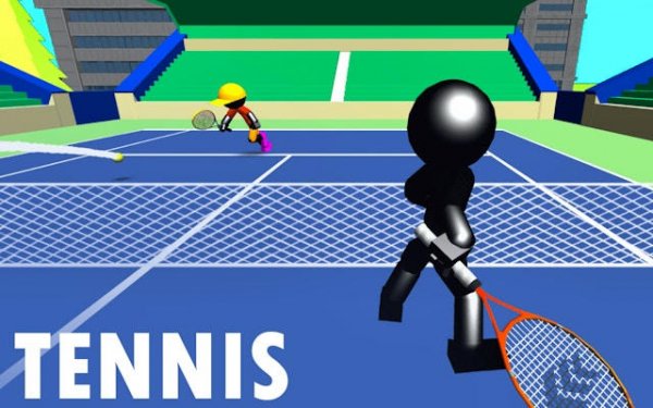 Stickman Tennis 3D Sports Game Online