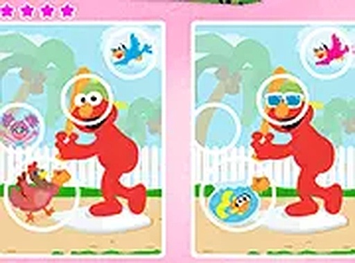 Spot the Difference: Elmo Online Game