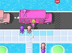 Bus Seat Queue Puzzle Game