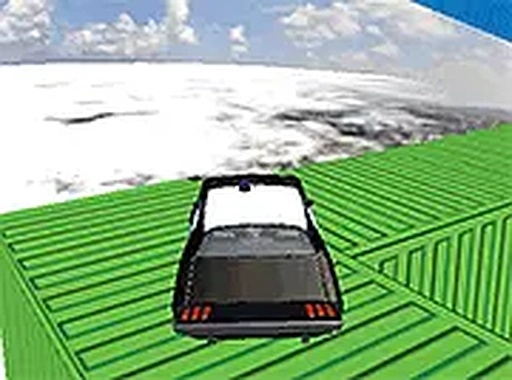 Impossible Police Car Driving Game