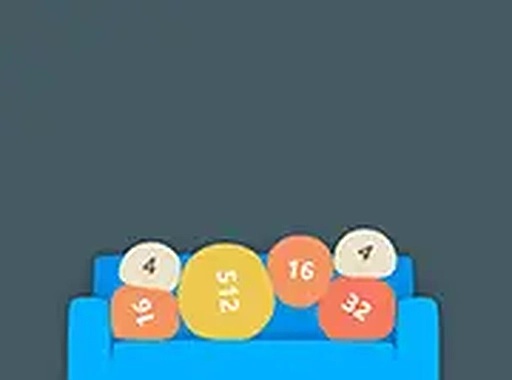 Couch 2048 Online Puzzle Game