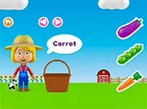Veggie Match: A Learning Puzzle for Kids