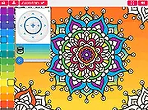 Coloring Mandalas Online Game
