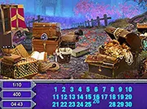 Medieval Castle Hidden Numbers Online Game