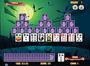 Tripeaks Halloween Solitaire Game