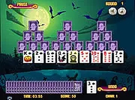 Tripeaks Halloween Solitaire Game