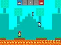 Pixel Battle Upward - 2D Battle Game Online Arcade Game