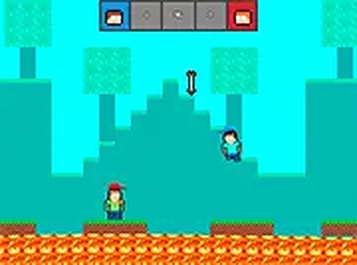 Pixel Battle Upward Online Game
