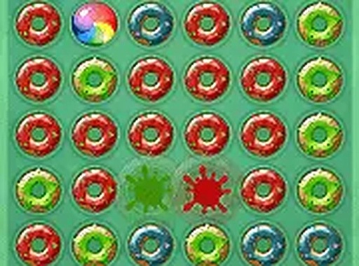 Frosty Donuts Puzzle Game