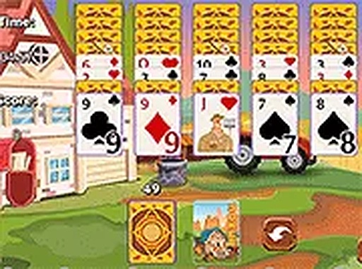 Tripeaks Farm Solitaire Game