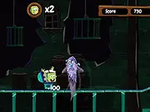 Spongebob Squarepants: Tracks of Terror Online Game