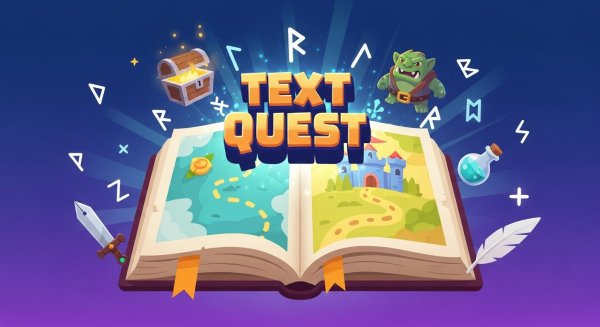 Text Quest Online Adventure Game